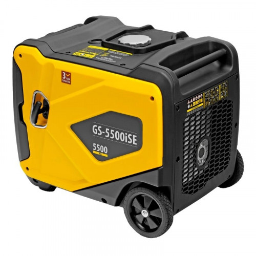 Генератор инверторный Denzel GS-5500iSE, 5,5 кВт, 230 В, закрытый корпус, электростартер