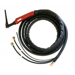 Сварочная горелка Aurora TIG 18 320A (100%) M12x1, газ 1/4G, вода 3/8G, 4m-с упр. разъёмами 2-3-5pin