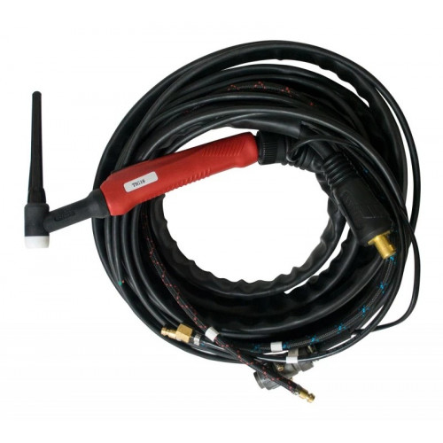 Сварочная горелка Aurora TIG 18 320A (100%), TIG 315, 4m, (Trak-50MMQ+б/р вода) с упр. разъёмами 2-3-5-7pin