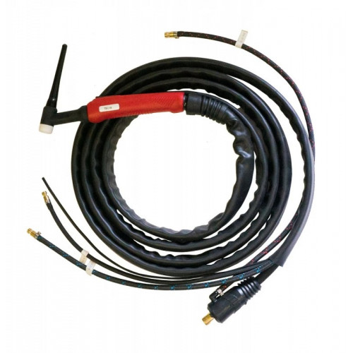 Сварочная горелка Aurora TIG 18 320A (100%), Trak-50MMQ, газ-б/р, вода б/р, с упр. разъёмами 2-3-5pin, 4m