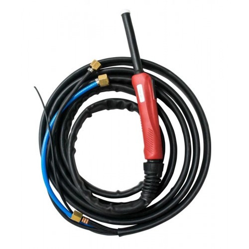 Сварочная горелка Aurora TIG 25 250A (100%), M12x1, газ 1/4G, вода 3/8G, 4m-с упр. разъёмами 2-3-5pin