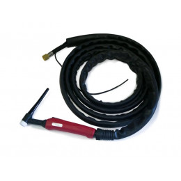 Сварочная горелка Aurora TIG 26 180A (35%), 160,200 AC/DC, 4m (Track-50MMQ, газ-б/р) с упр. разъёмами 2-3-5pin