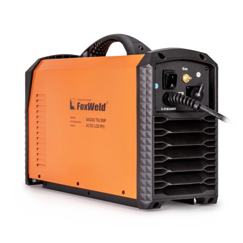 Аппарат аргонодуговой сварки FoxWeld SAGGIO TIG 205P AC/DC LCD PFC