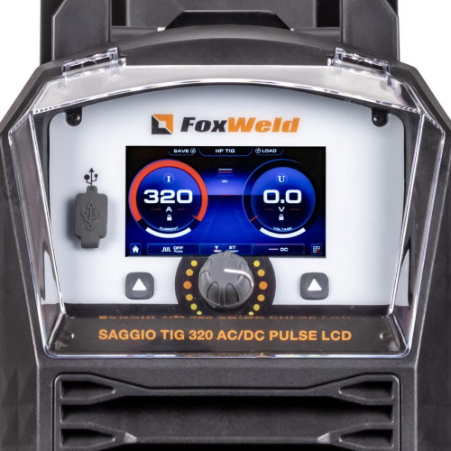 Аппарат аргонодуговой сварки FoxWeld SAGGIO TIG 320 AC/DC PULSE LCD
