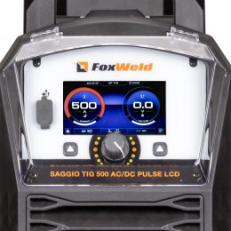 Аппарат аргонодуговой сварки FoxWeld SAGGIO TIG 500 AC/DC PULSE LCD