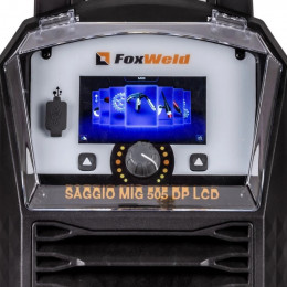 Сварочный полуавтомат FoxWeld SAGGIO MIG 505 DP LCD