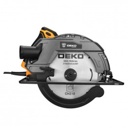 Циркулярная пила DEKO DKCS2300W, 2300Вт, 210мм