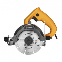 Пила дисковая алмазная DEKO DKCS1450W 115 мм, 1450 Вт, с подачей воды
