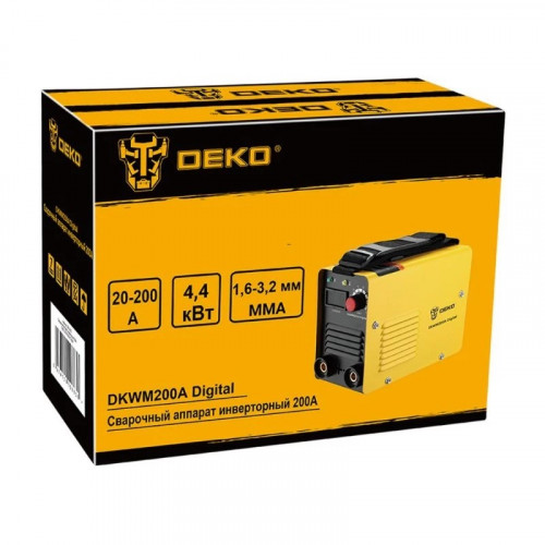 Сварочный аппарат инверторный DEKO DKWM200A Digital