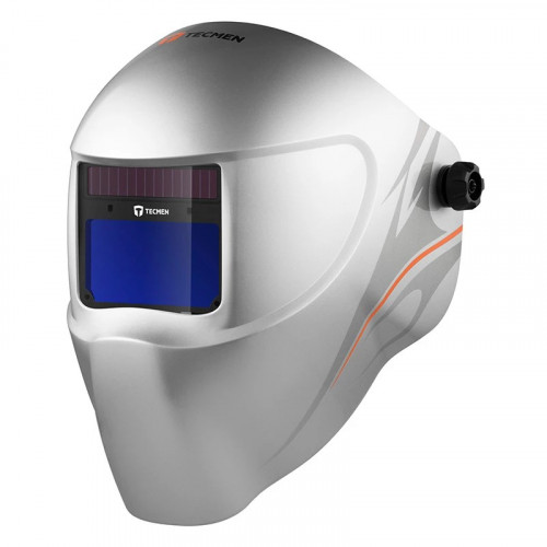 Сварочная маска с автоматическим светофильтром Tecmen ADF 740L (Серая)