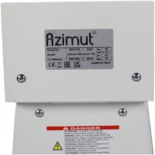 Тестомес спиральный Azimut MIXUP TER 20 2V EVO