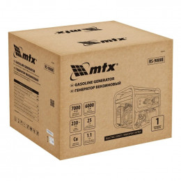 Генератор бензиновый MTX RS-9000E