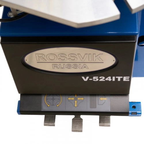 Станок шиномонтажный ROSSVIK V-524ITE, п/автомат, до 24", 220В с взрывной накачкой. Цвет синий RAL5005