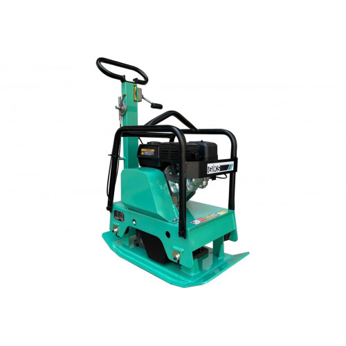 Виброплита бензиновая GIKS PCR125D, с двигателем Dinking G200F