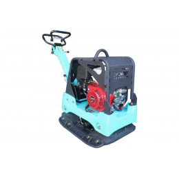 Виброплита бензиновая GIKS PHC-315H PRO, с двигателем Honda GX390