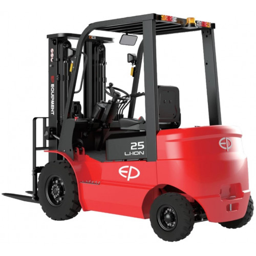 Погрузчик вилочный электрический EP Equipment EFX252 (LI-ION, 2W300, PT, F-1070, четырехопорный)