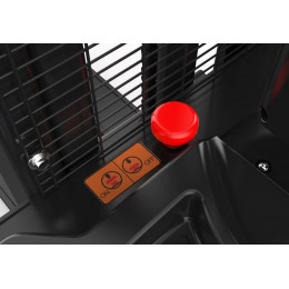 Штабелер электрический самоходный EP Equipment ESR151 (LI-ION, 2W300, с платформой без поручней)
