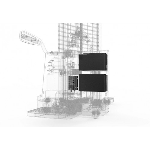 Штабелер электрический самоходный EP Equipment ESR151 (LI-ION, 2W300, с платформой без поручней)