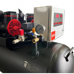 Компрессор поршневой безмасляный KraftWell KRW-AC1500-280L
