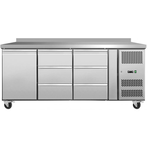 Стол холодильный Koreco GN/3100TNL1D6/W