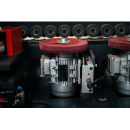 Кромкошлифовальный станок проходного типа с фрезерным узлом DELTAMACHINERY DM-ST-6F