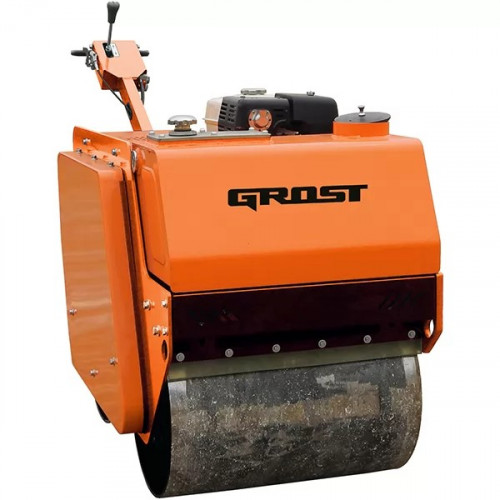 Виброкаток ручной двухвальцовый GROST VR500