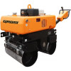 Виброкаток ручной двухвальцовый GROST VR850R