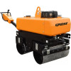 Виброкаток ручной двухвальцовый GROST VR850R