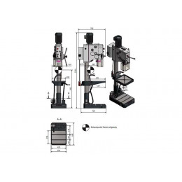 Вертикально-сверлильный станок Optimum OPTIdrill DH 32GS