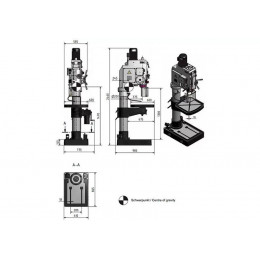 Вертикально-сверлильный станок Optimum OPTIdrill B 50GSM