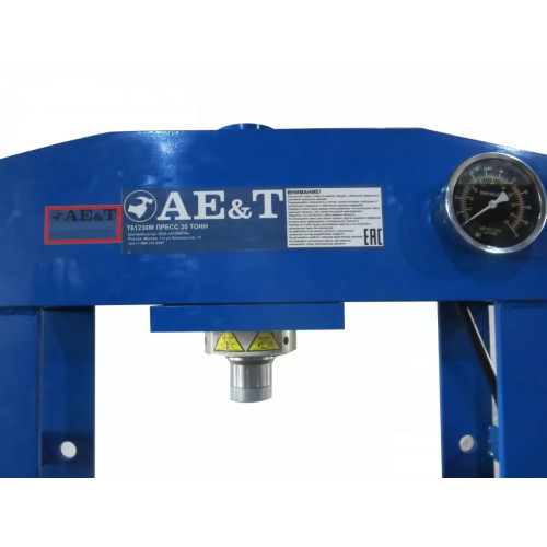 Пресс гидравлический AE&T T61230М 30 т