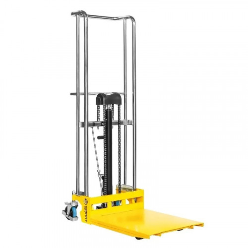 Штабелер ручной гидравлический SMARTLIFT PJ4150 (400 кг; 1,5 м; с вилами и площадкой)