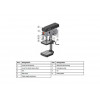 Настольный вертикально-сверлильный станок Optimum OPTIdrill B 16H (380В)