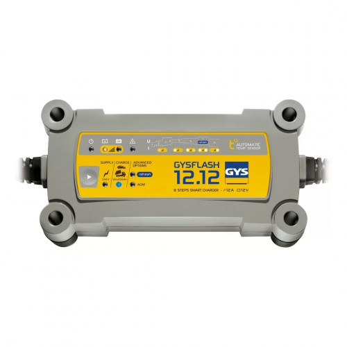 Зарядное устройство GYS Gysflash 12.12 (12 В, 195 Вт, 12 А, 1,1 кг)