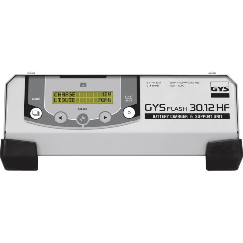 Зарядное устройство GYS Gysflash 30.12 HF (12 В, 500 Вт, 30 А, 3,8 кг)