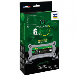 Зарядное устройство GYS Gysflash 6.12 Lithium (12 В, 90 Вт, 6 А, 0,77 кг)
