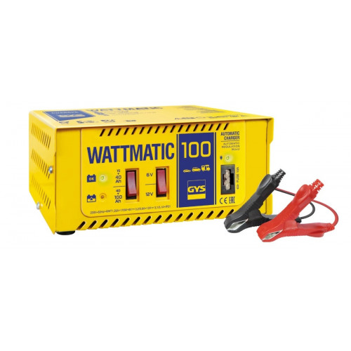 Зарядное устройство GYS Wattmatic 100 (6/12 В, 170 Вт, 6,5 А, 4 кг)