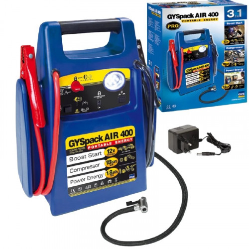 Пусковое устройство GYS GYSPACK AIR 400 (12 В, 480/1250 A, 8,9 кг)