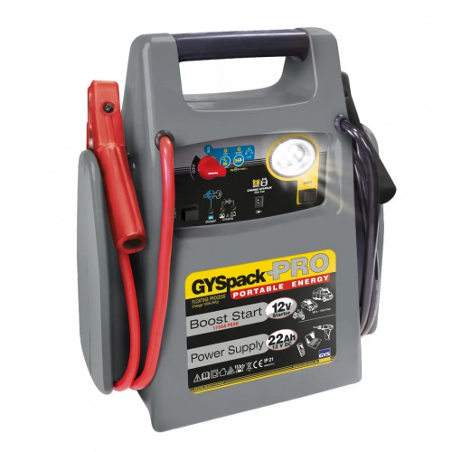 Пусковое устройство GYS GYSPACK PRO (12 В, 600/1750 A, 8,9 кг)