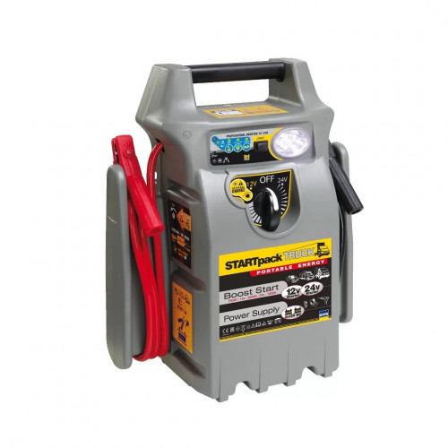 Пусковое устройство GYS GYSPACK TRUCK (12/24 В, 750/3200 A - 650/1600 А, 16 кг)