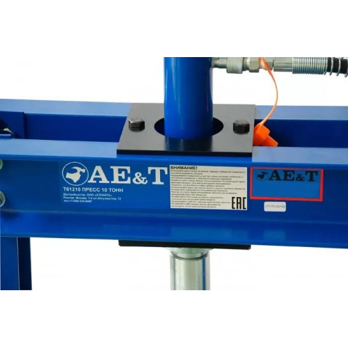 Пресс гидравлический AE&T T61210 10 т