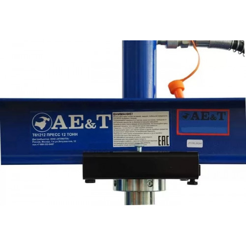 Пресс гидравлический AE&T T61212 12 т