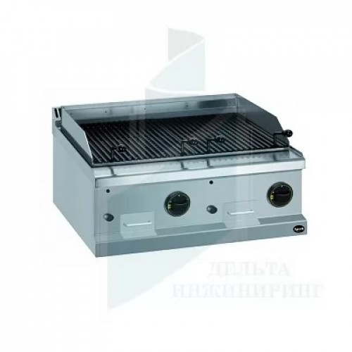 Гриль лавовый газовый Abat ГЛК-90П