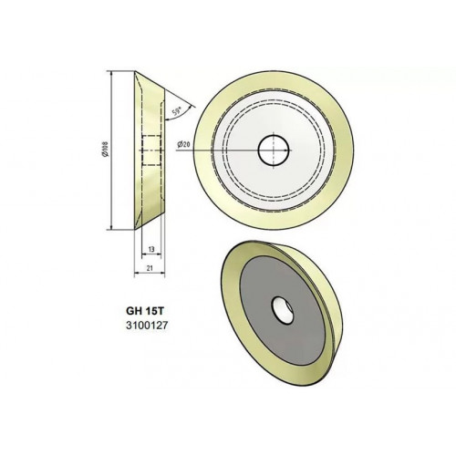 Станок для заточки сверл Optimum OPTIgrind GH 15T