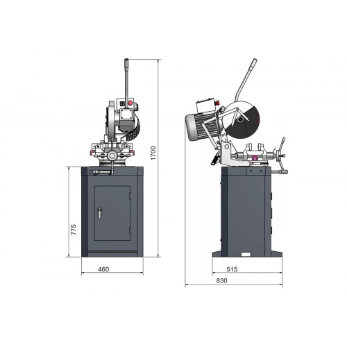 Дисковый отрезной станок Optimum OPTIsaw CS 275