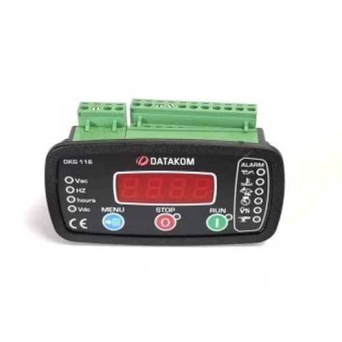 Ручной и удаленный запуск генератора Datakom DKG-116 12V