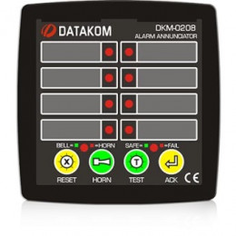 Сигнализатор аварий Datakom DKM-0208, 8 каналов АС
