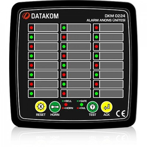 Сигнализатор аварий Datakom DKM-0224, 24 канала, AC
