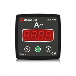Щитовой измерительный прибор Datakom DA-0101 амперметр, 1-фазный 96х96