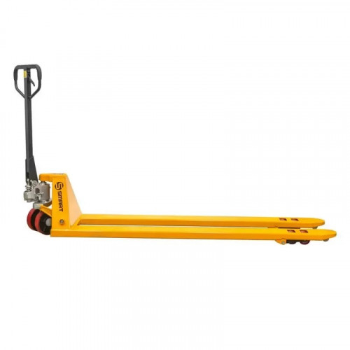 Гидравлическая тележка SMARTLIFT SD-L (BF25, г/п 2500 кг, 1500x550 мм, PDP, длинновильная)